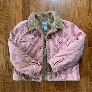 Pink Vintage Old Navy Sherpa Jacket